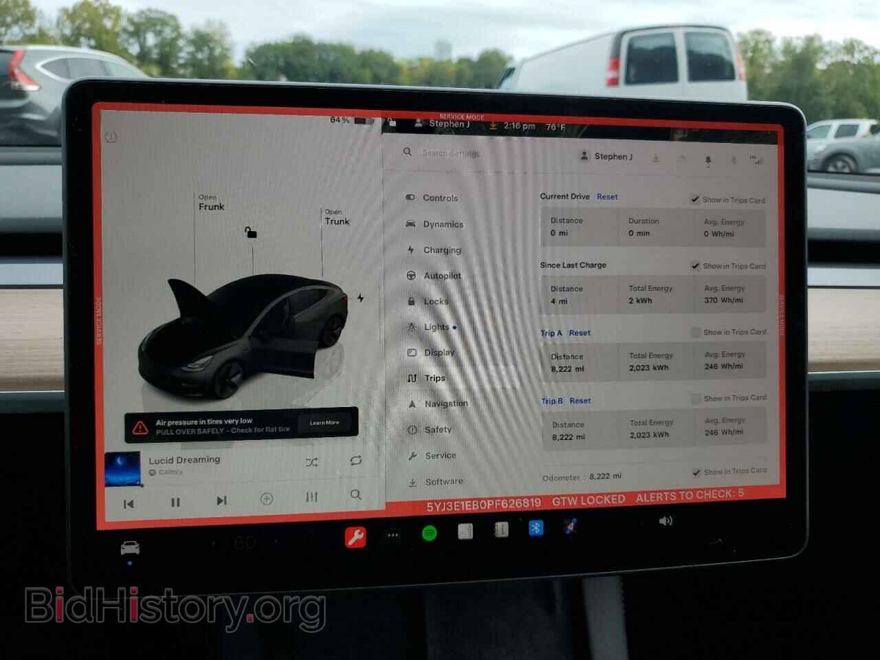 2023 TESLA MODEL 3 - VIN: 5YJ3E1EB0PF626819 - Фото 9