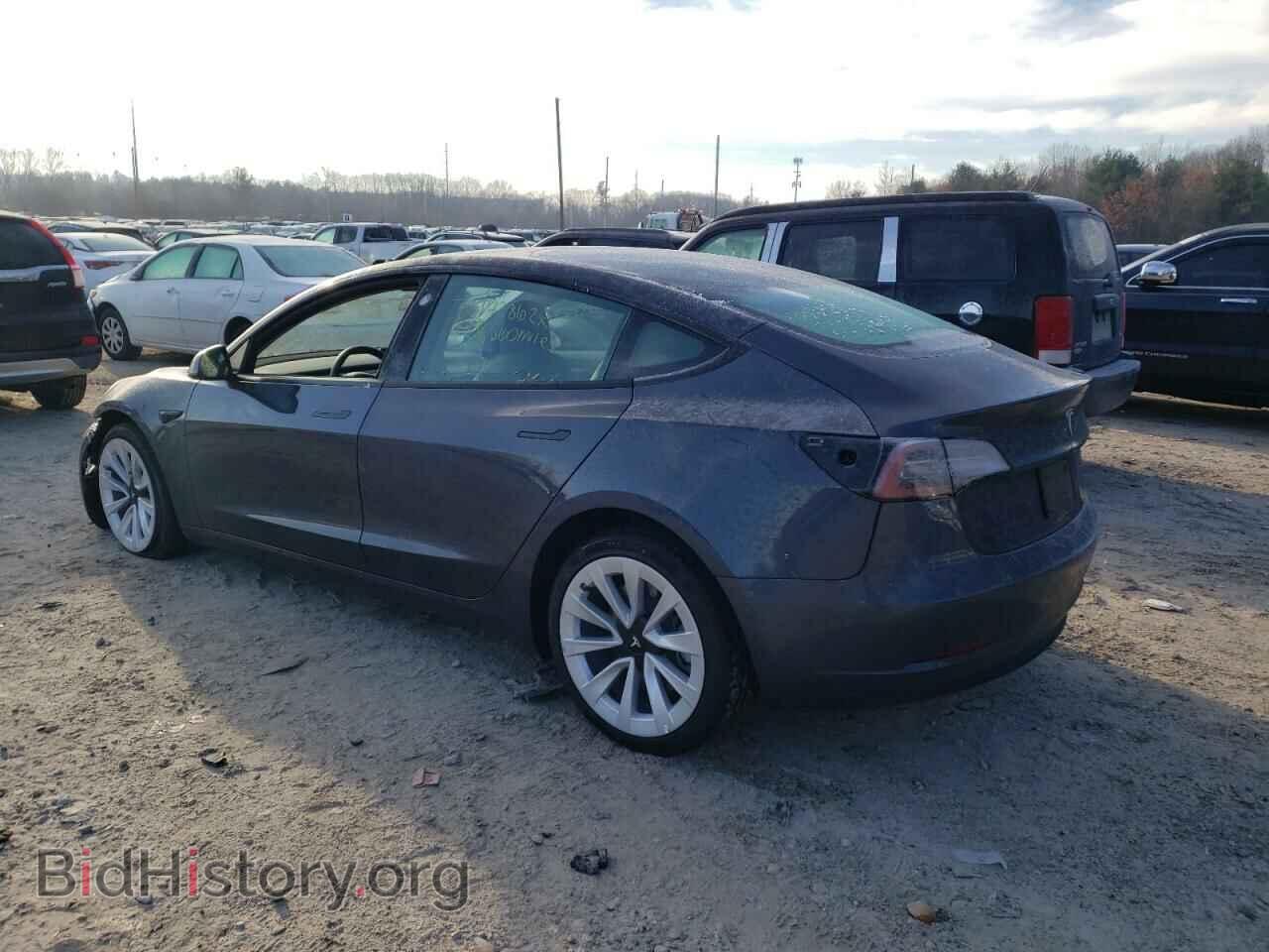 2022 TESLA MODEL 3 - VIN: 5YJ3E1EA7NF192077 - Photo 2