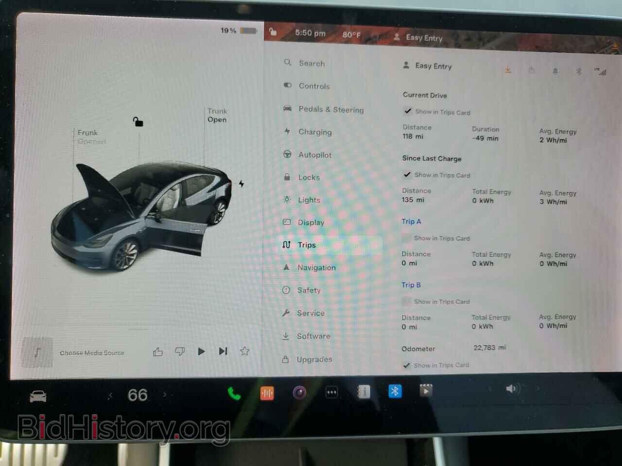 2019 TESLA MODEL 3 - VIN: 5YJ3E1EB5KF477011 - Фото 9