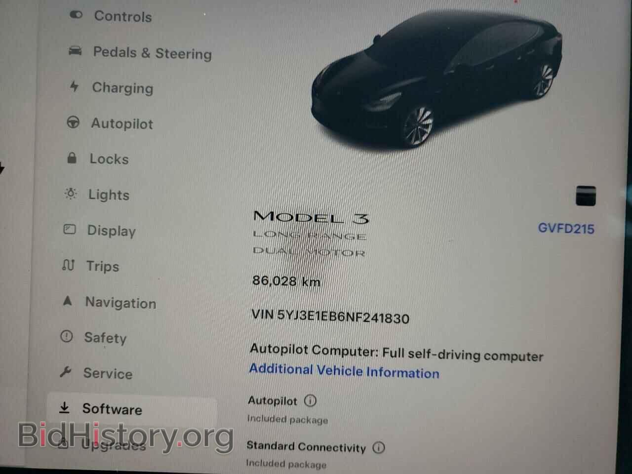 2022 TESLA MODEL 3 - VIN: 5YJ3E1EB6NF241830 - Photo 9