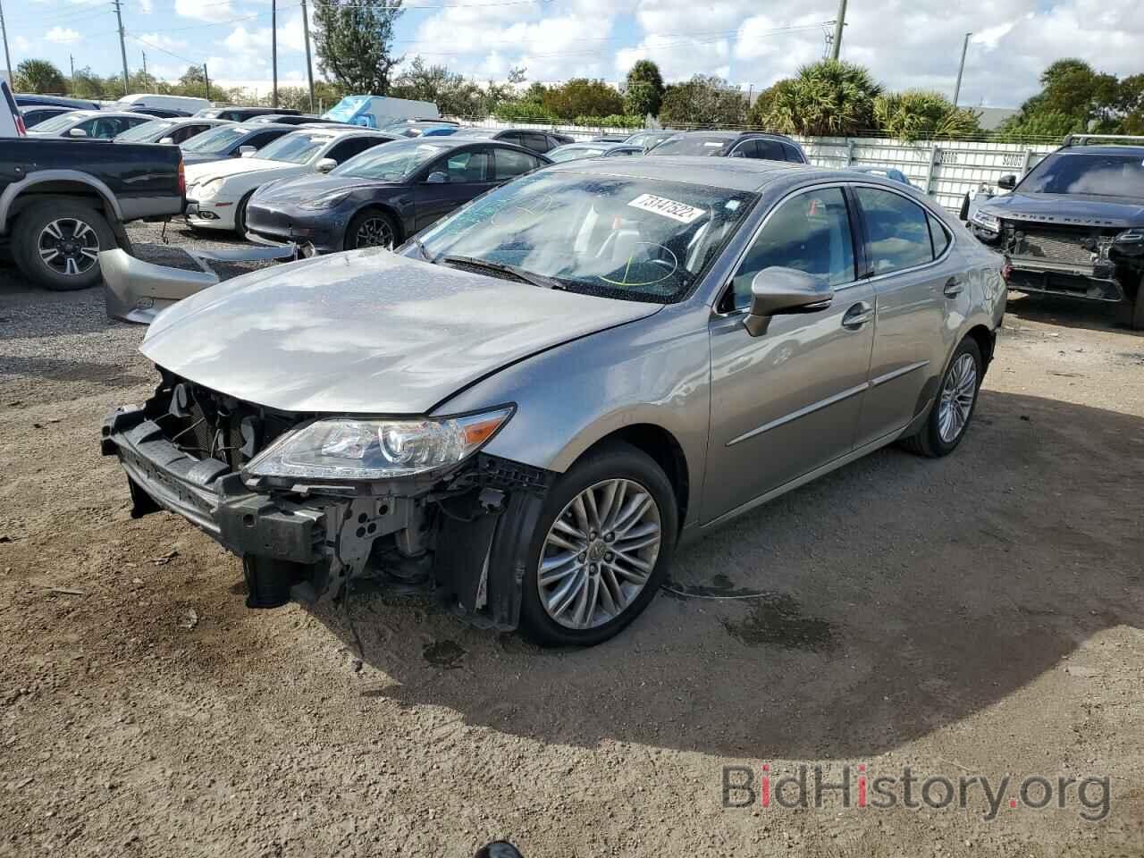 Photo JTHBK1GG6F2154395 - LEXUS ES350 2015