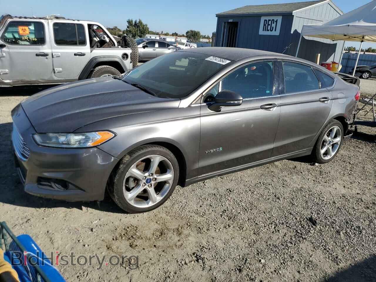 Photo 3FA6P0LU1ER244483 - FORD FUSION 2014