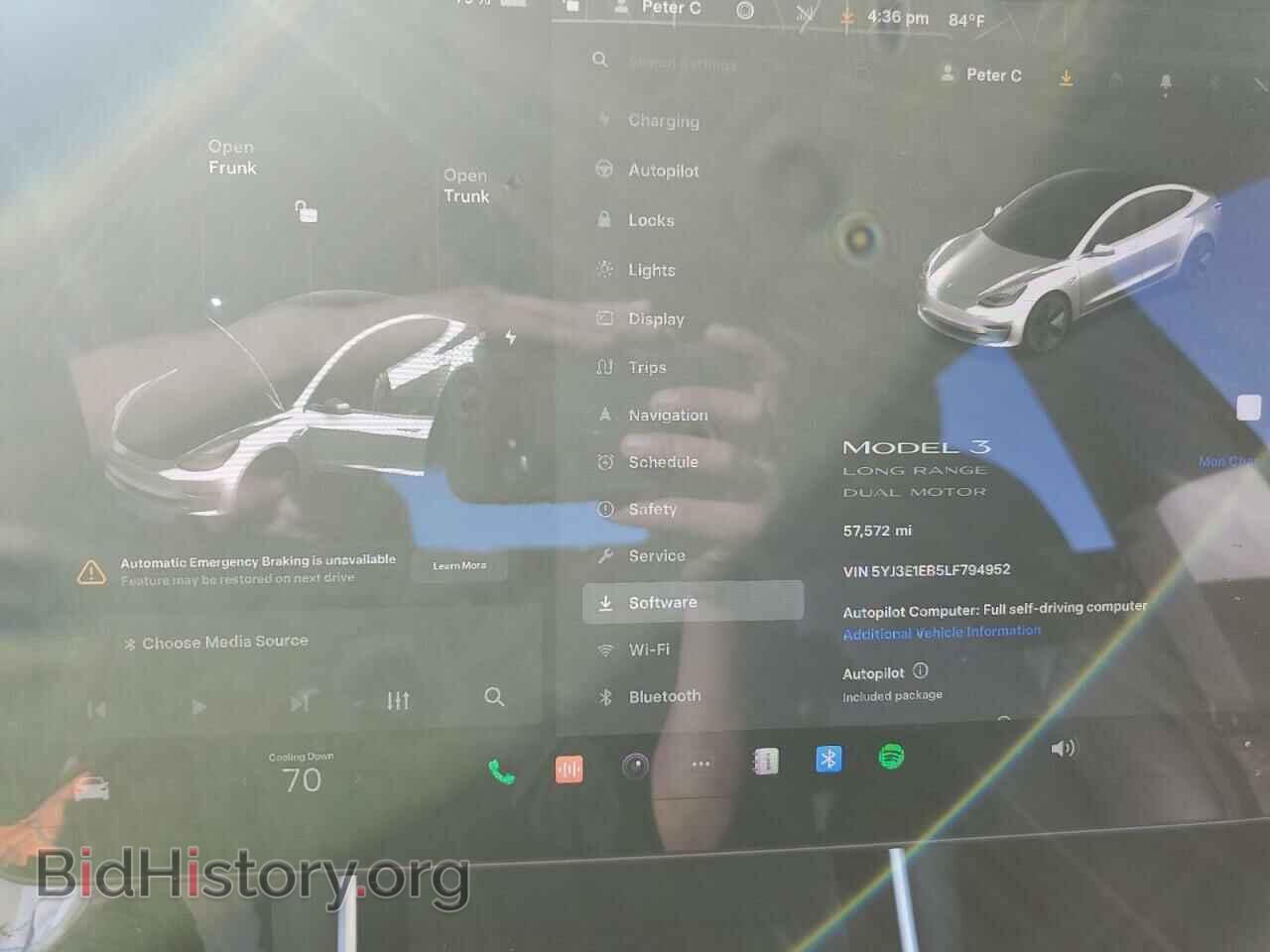 2020 TESLA MODEL 3 - VIN: 5YJ3E1EB5LF794952 - Photo 9