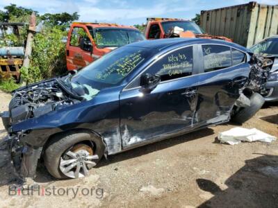 2019 Mazda 3, blue — VIN JM1BPABL9K1141843, Copart