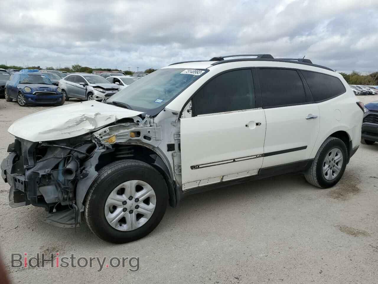 Фотография 1GNKRFKD8EJ128609 - CHEVROLET TRAVERSE 2014