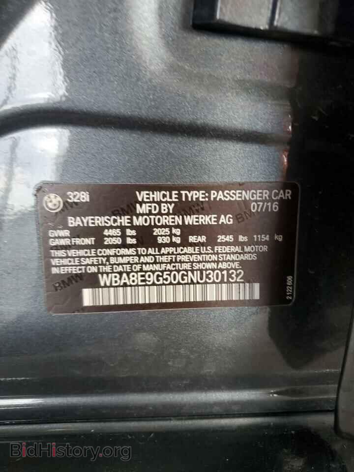 2016 BMW 3 SERIES - VIN: WBA8E9G50GNU30132 - Фото 12