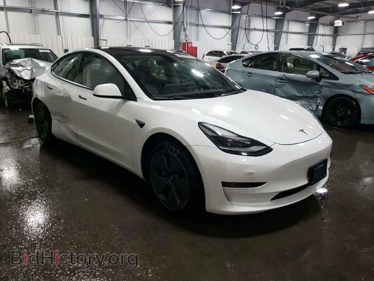 2021 TESLA MODEL 3 - VIN: 5YJ3E1EA4MF089021 - Фото 4