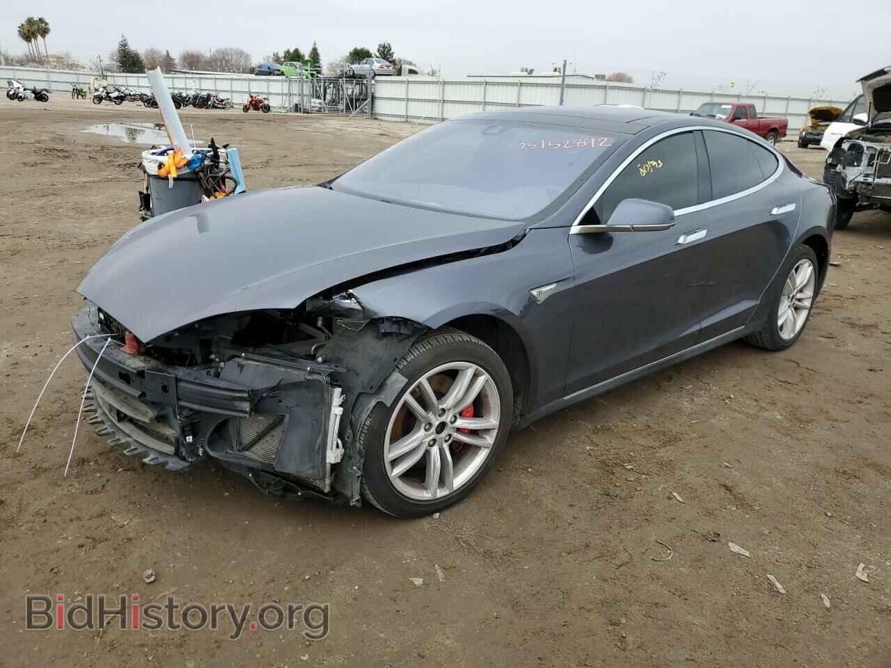 Фотография 5YJSA1H27EFP64339 - TESLA MODEL S 2014