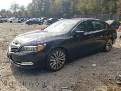2014 Acura RLX RLX Tech, черный — VIN JH4KC1F52EC004547, Copart