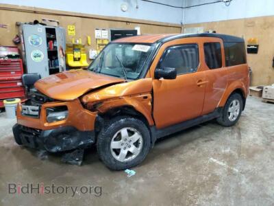 2007 Honda ELEMENT Element EX, оранжевый — VIN 5J6YH28777L013937, Copart