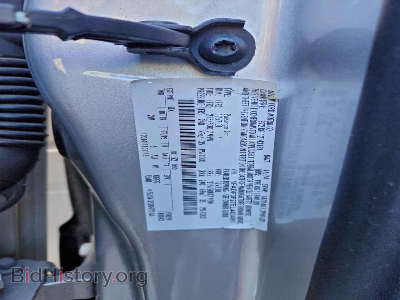 2014 FORD FOCUS - VIN: 1FADP3F27EL443491 - Фото 12