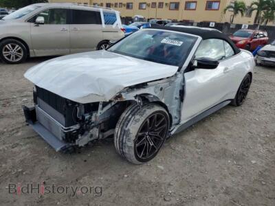 2024 BMW M4 Competition, белый — VIN WBS33BA01RCP31314, Copart