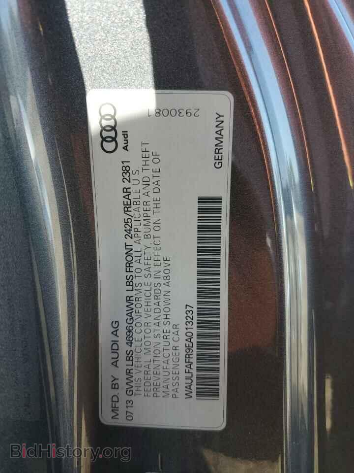 2014 AUDI A5 - VIN: WAULFAFR9EA013237 - Фото 12