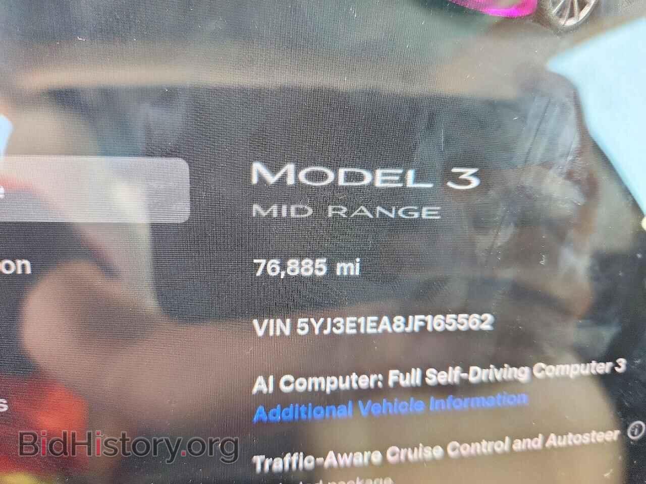 2018 TESLA MODEL 3 - VIN: 5YJ3E1EA8JF165562 - Photo 9