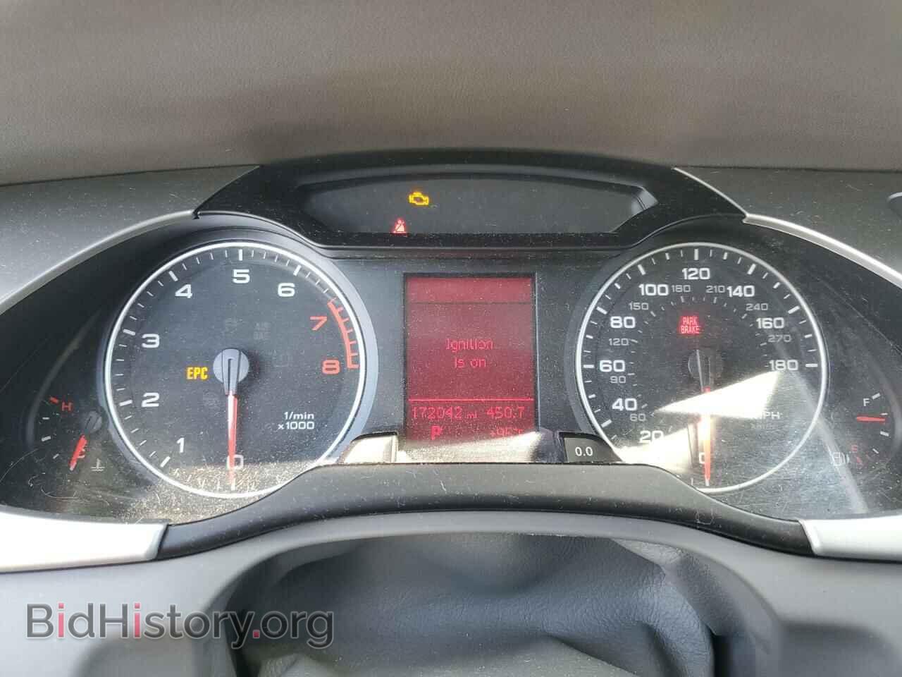 2012 AUDI A4 - VIN: WAUWFAFLXCA112574 - Фото 9