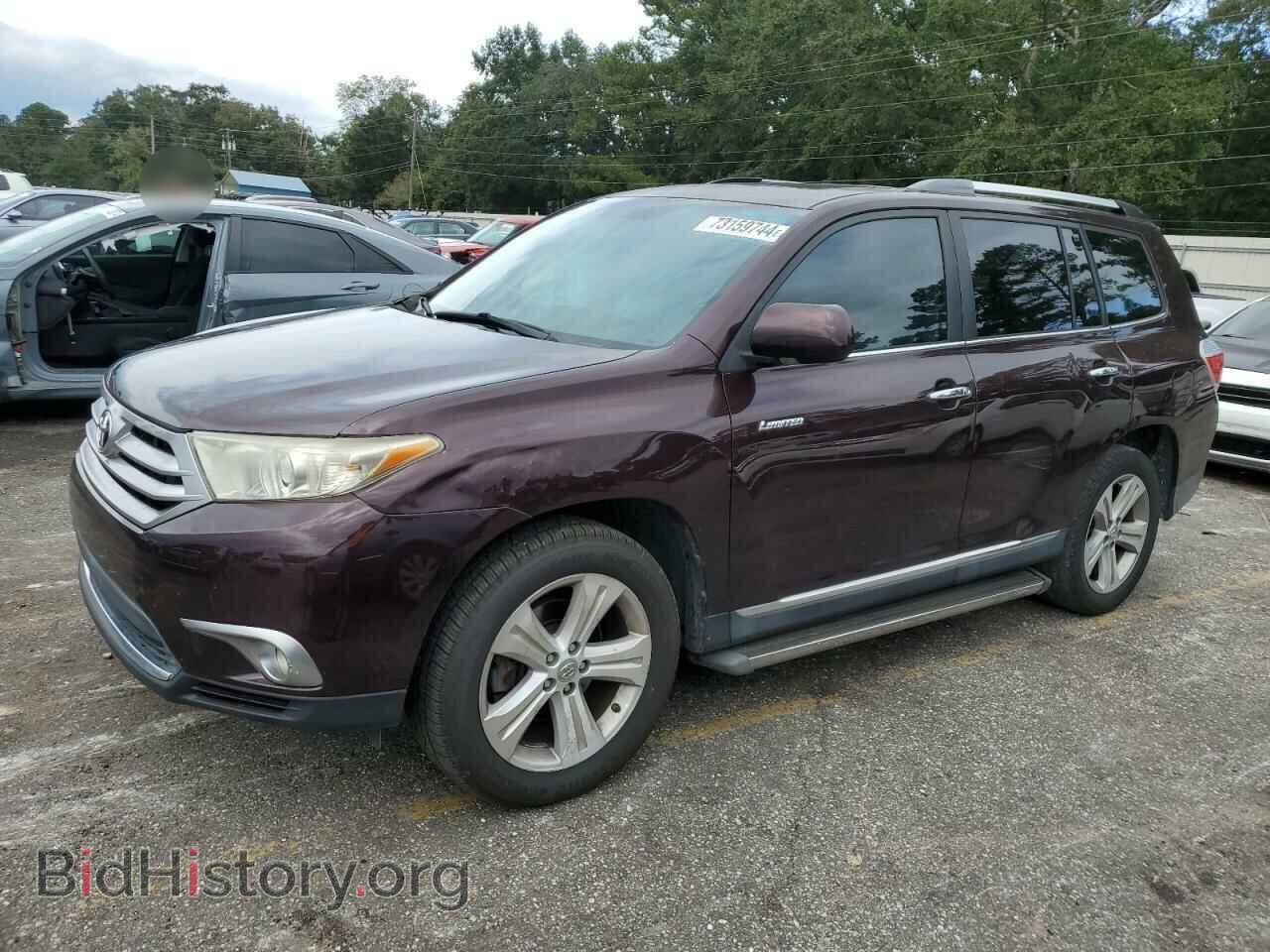 Фотография 5TDYK3EH2CS051580 - TOYOTA HIGHLANDER 2012