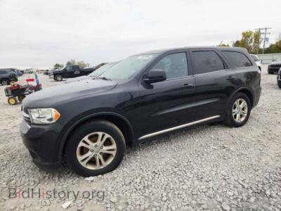 2013 Dodge DURANGO SXT, black — VIN 1C4RDHAG5DC692539, Copart