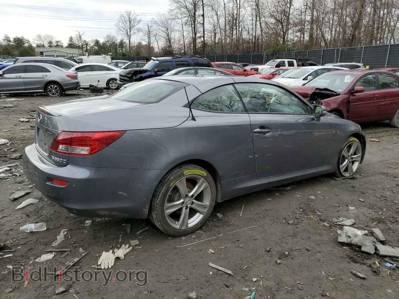 2012 LEXUS IS - VIN: JTHFE2C2XC2508391 - Фото 3