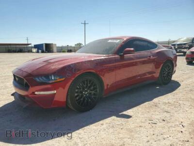 2020 Ford MUSTANG GT, red — VIN 1FA6P8CF9L5177115, Copart