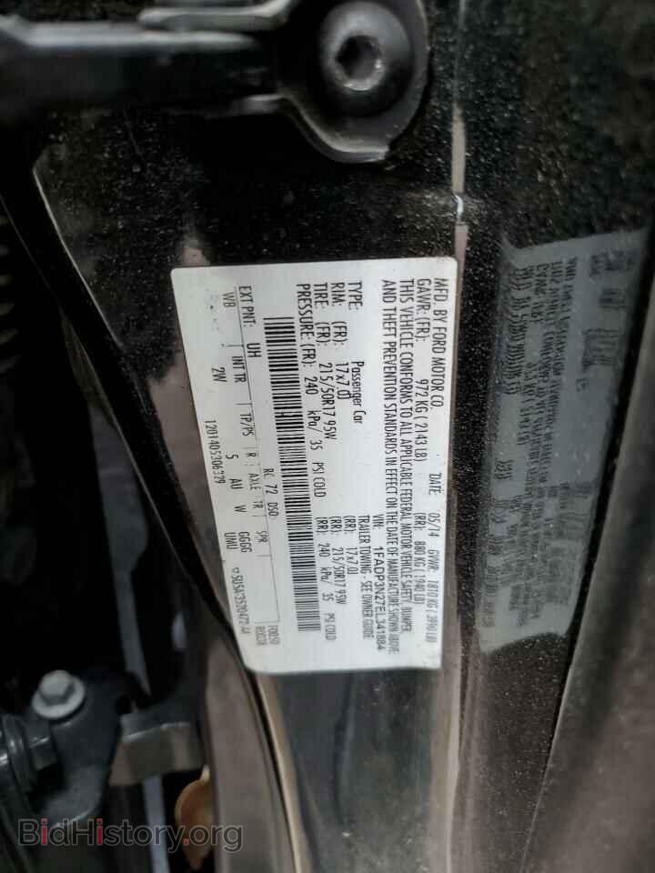 2014 FORD FOCUS - VIN: 1FADP3N27EL341884 - Фото 12
