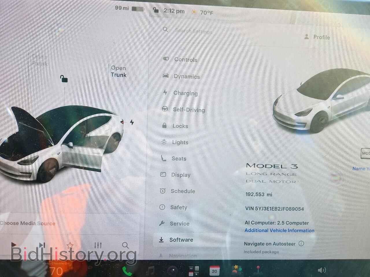 2018 TESLA MODEL 3 - VIN: 5YJ3E1EB2JF089054 - Photo 9