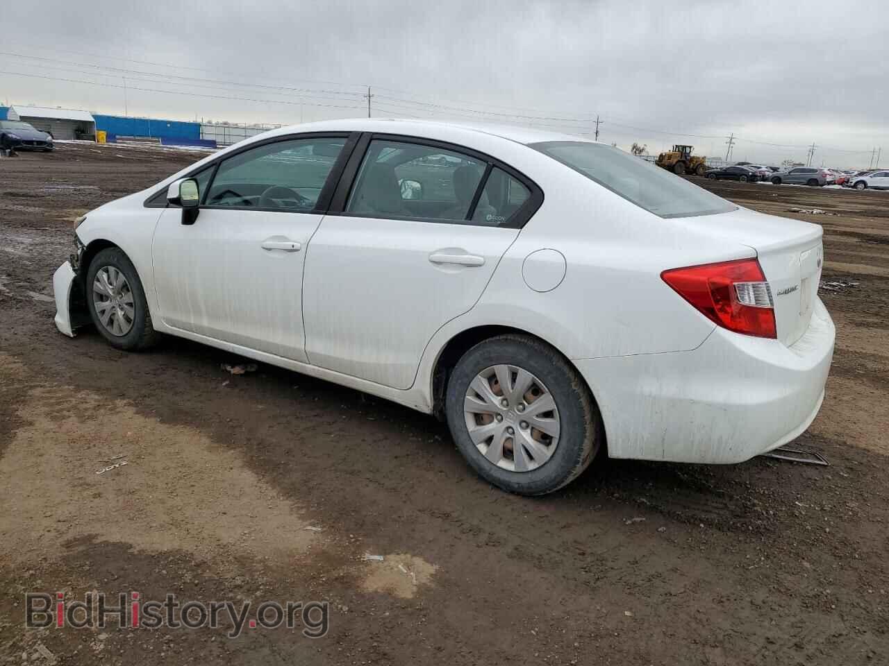 2012 HONDA CIVIC - VIN: 2HGFB2F52CH567587 - Фото 2