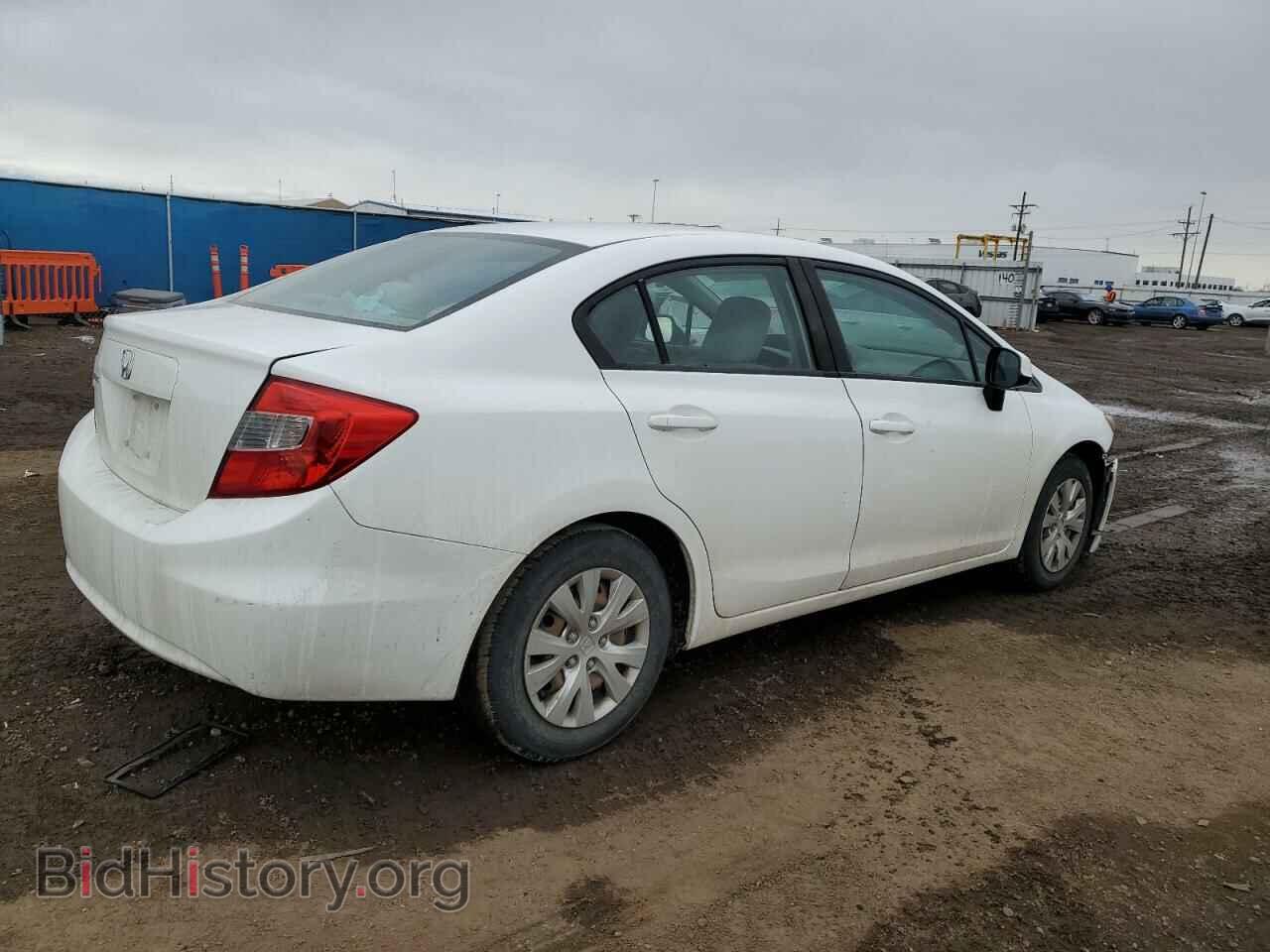 2012 HONDA CIVIC - VIN: 2HGFB2F52CH567587 - Фото 3