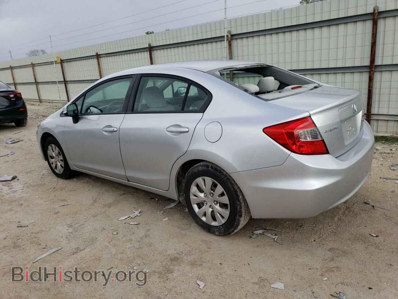 2012 HONDA CIVIC - VIN: 2HGFB2F51CH301719 - Photo 2