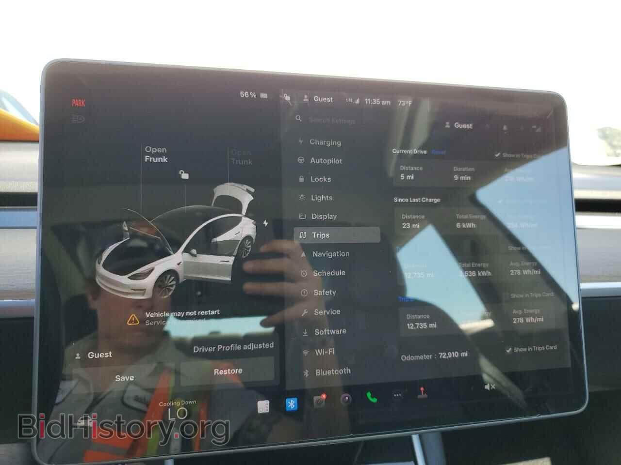 2020 TESLA MODEL 3 - VIN: 5YJ3E1EA2LF709184 - Фото 9