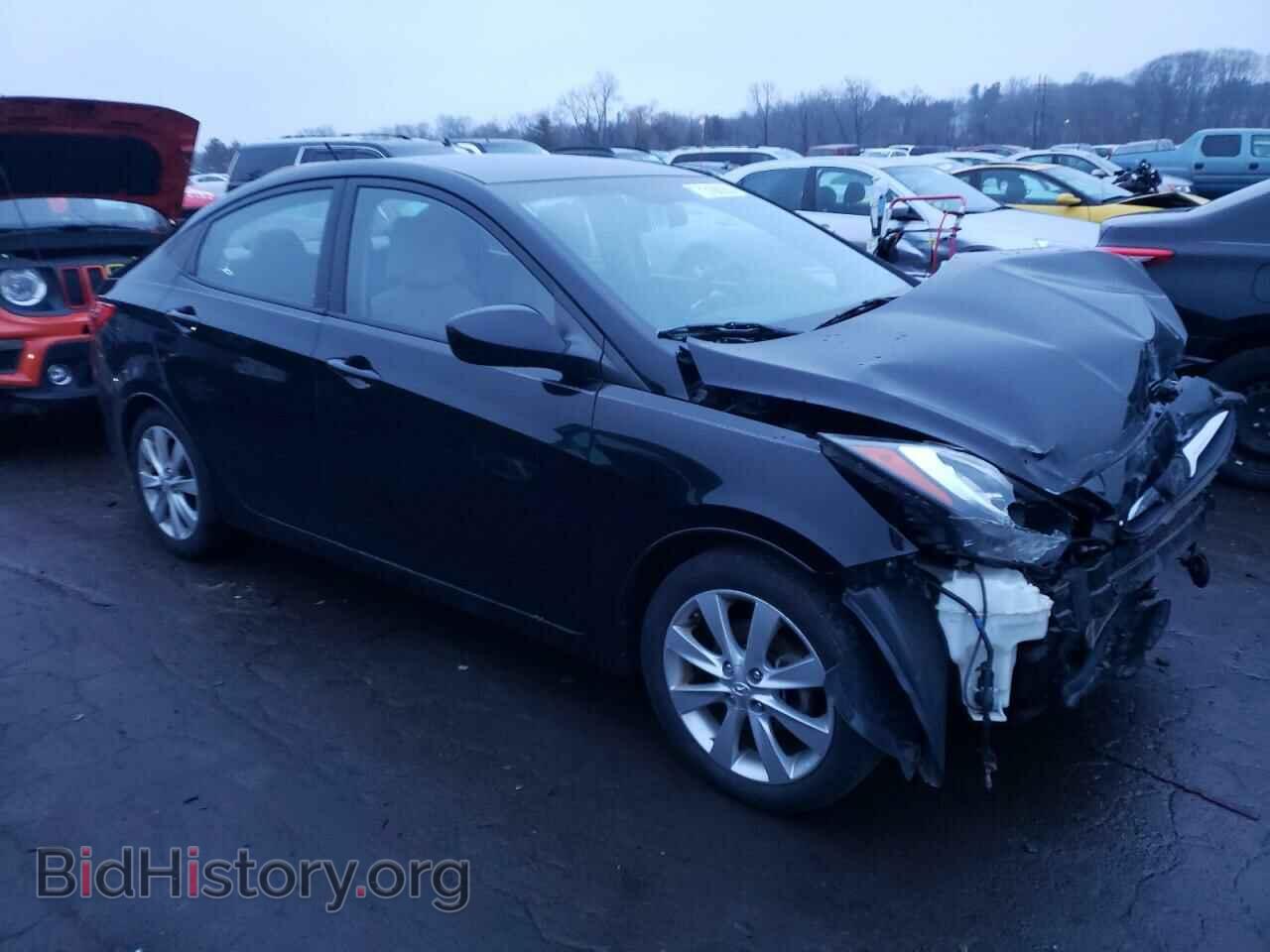 2012 HYUNDAI ACCENT - VIN: KMHCU4AEXCU071959 - Фото 4