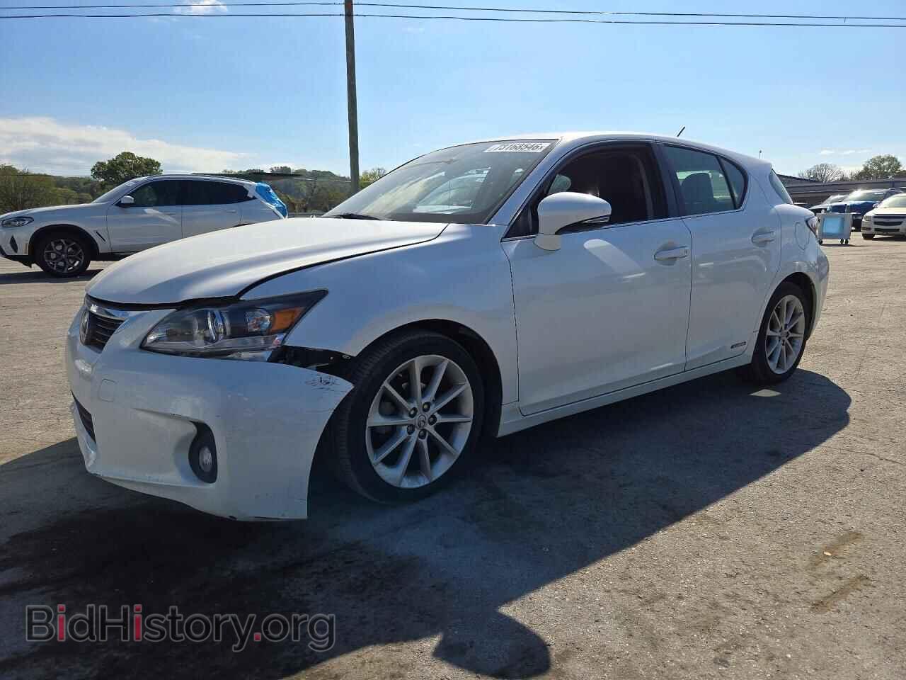 Фотография JTHKD5BH2C2080227 - LEXUS CT 200 2012