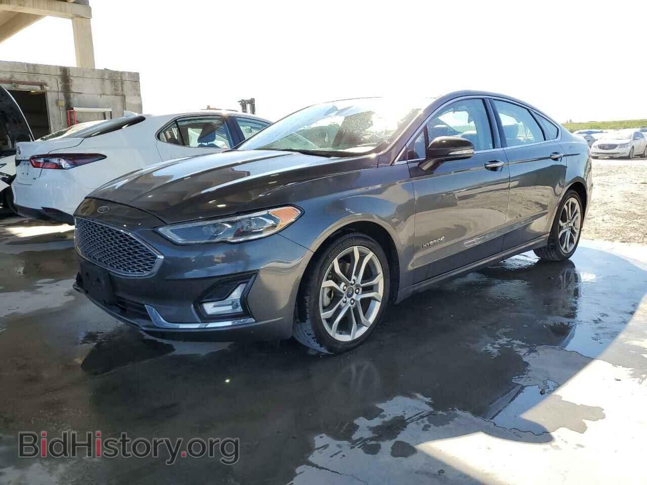 Фотография 3FA6P0RU7KR117658 - FORD FUSION 2019