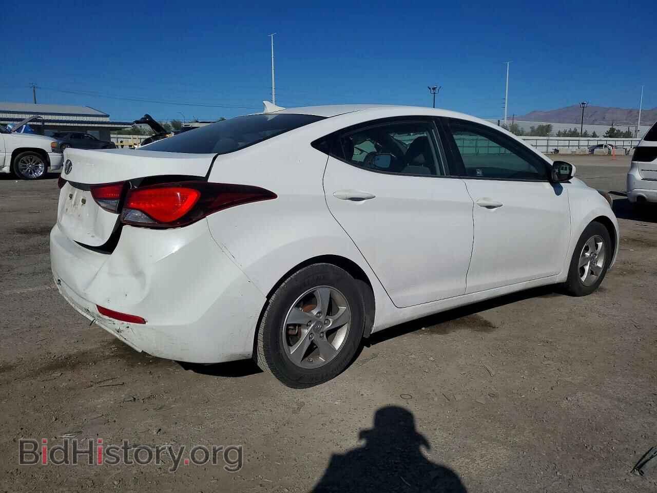 2014 HYUNDAI ELANTRA - VIN: 5NPDH4AEXEH516632 - Photo 3