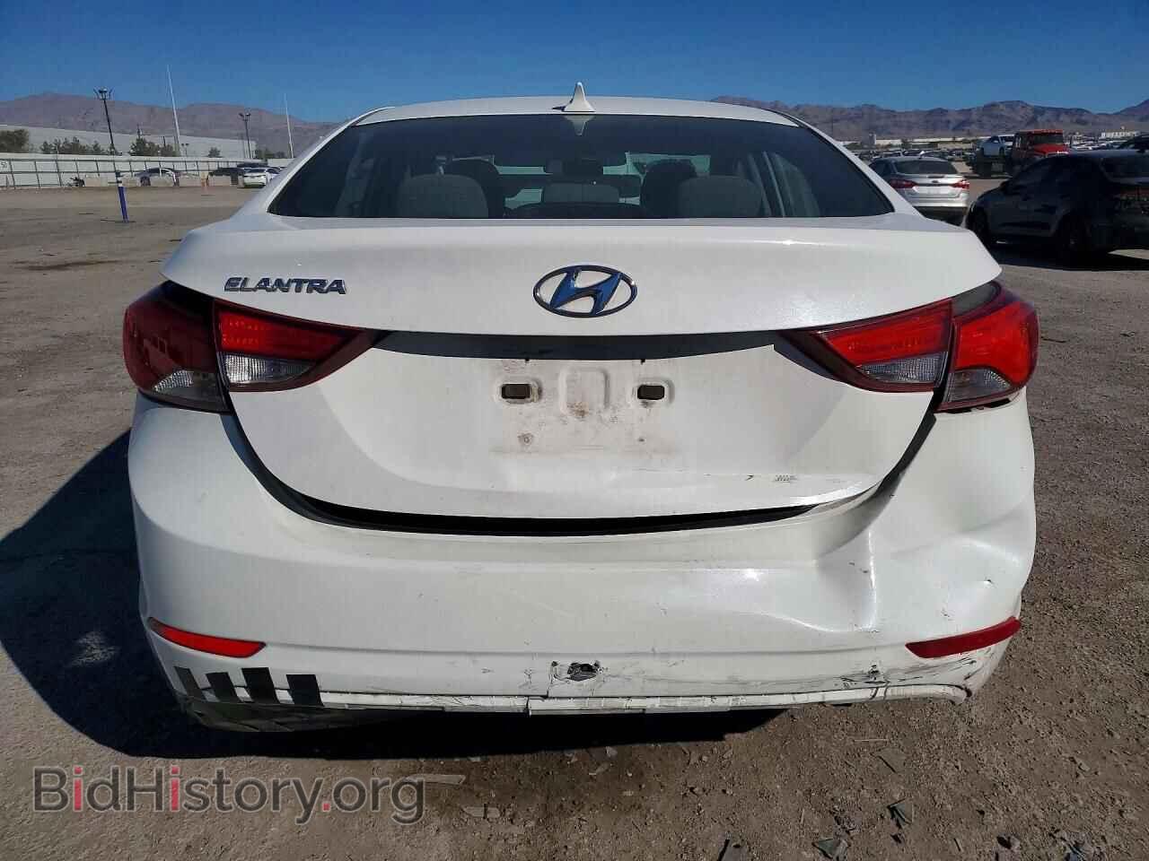 2014 HYUNDAI ELANTRA - VIN: 5NPDH4AEXEH516632 - Photo 6