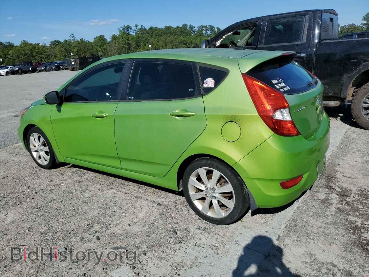 2013 HYUNDAI ACCENT - VIN: KMHCU5AE2DU061966 - Фото 2