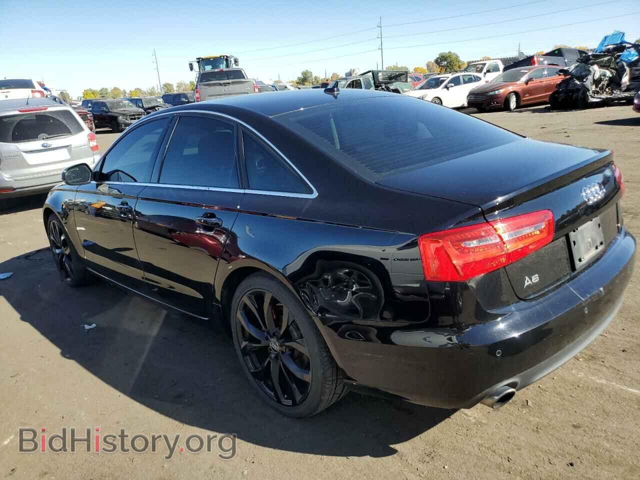 2013 AUDI A6 - VIN: WAUGFAFC1DN055728 - Photo 2