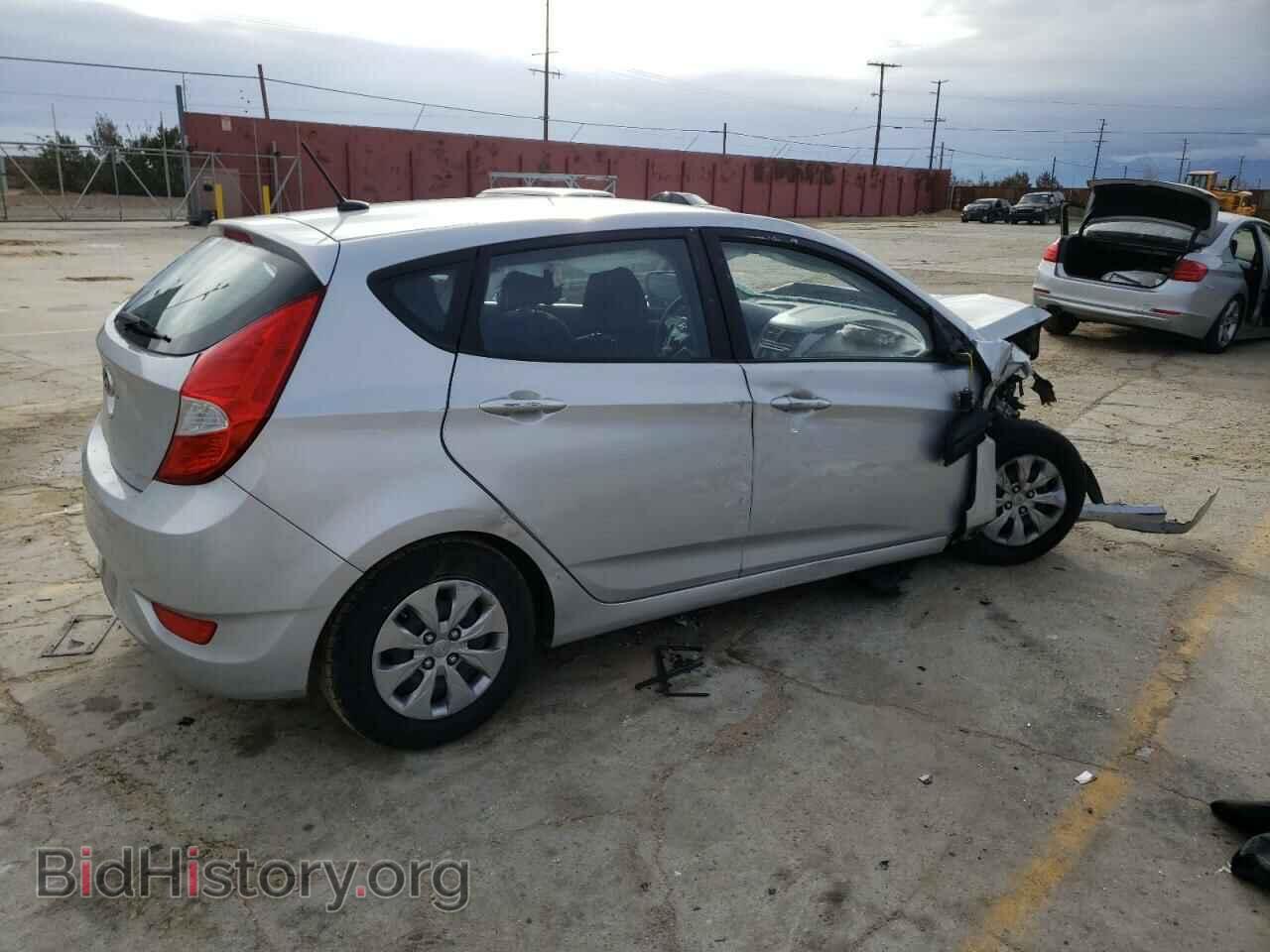 2017 HYUNDAI ACCENT - VIN: KMHCT5AEXHU301595 - Фото 3