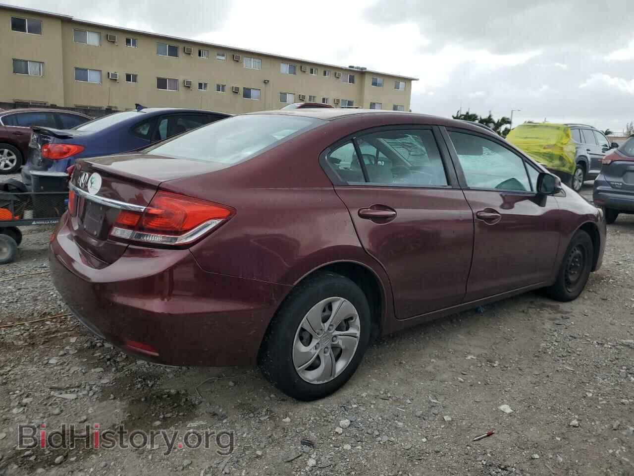 2013 HONDA CIVIC - VIN: 19XFB2F50DE054236 - Фото 3