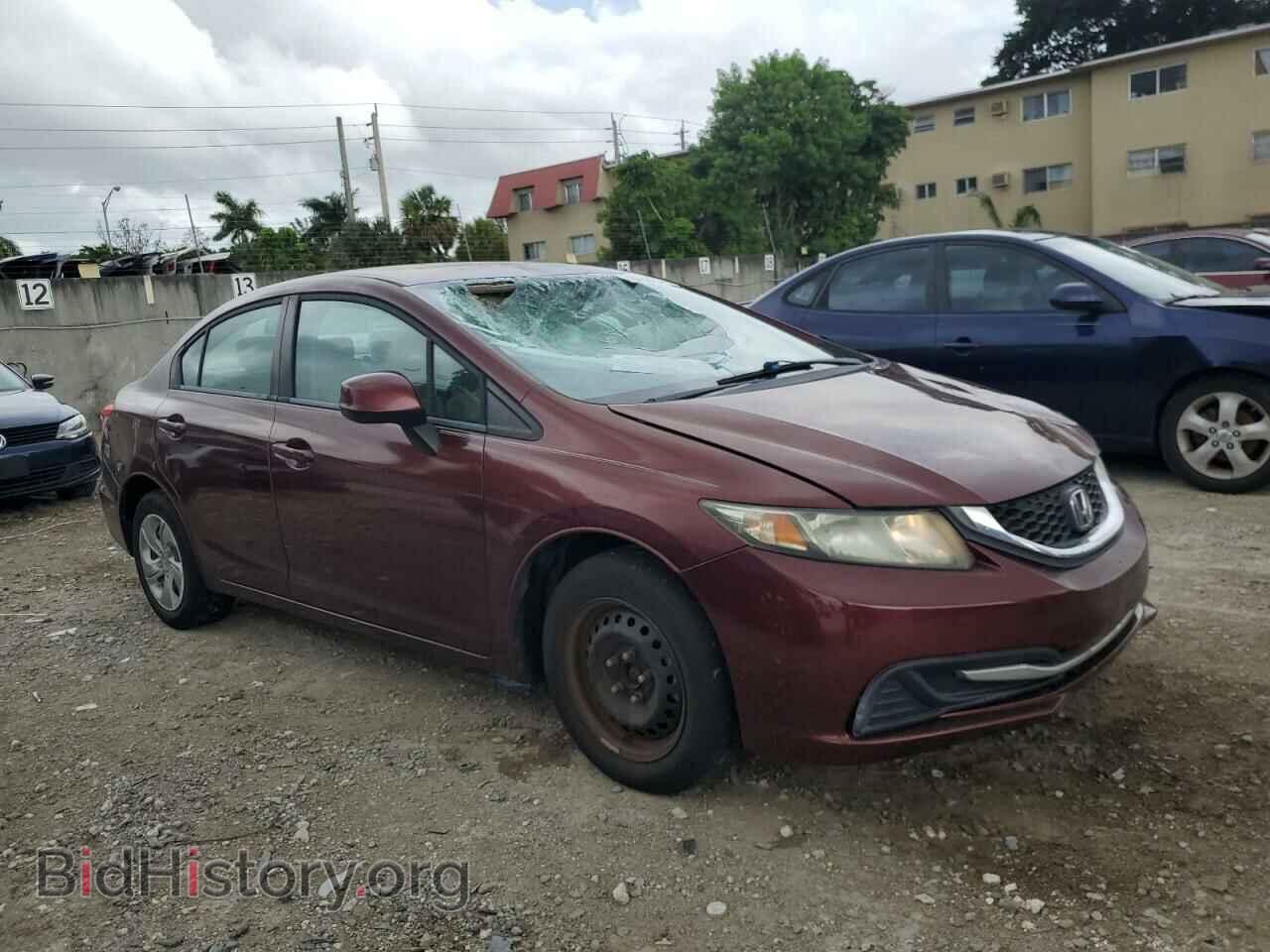2013 HONDA CIVIC - VIN: 19XFB2F50DE054236 - Фото 4