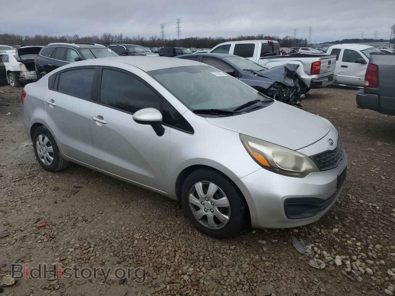 2012 KIA RIO - VIN: KNADM4A38C6084301 - Фото 4