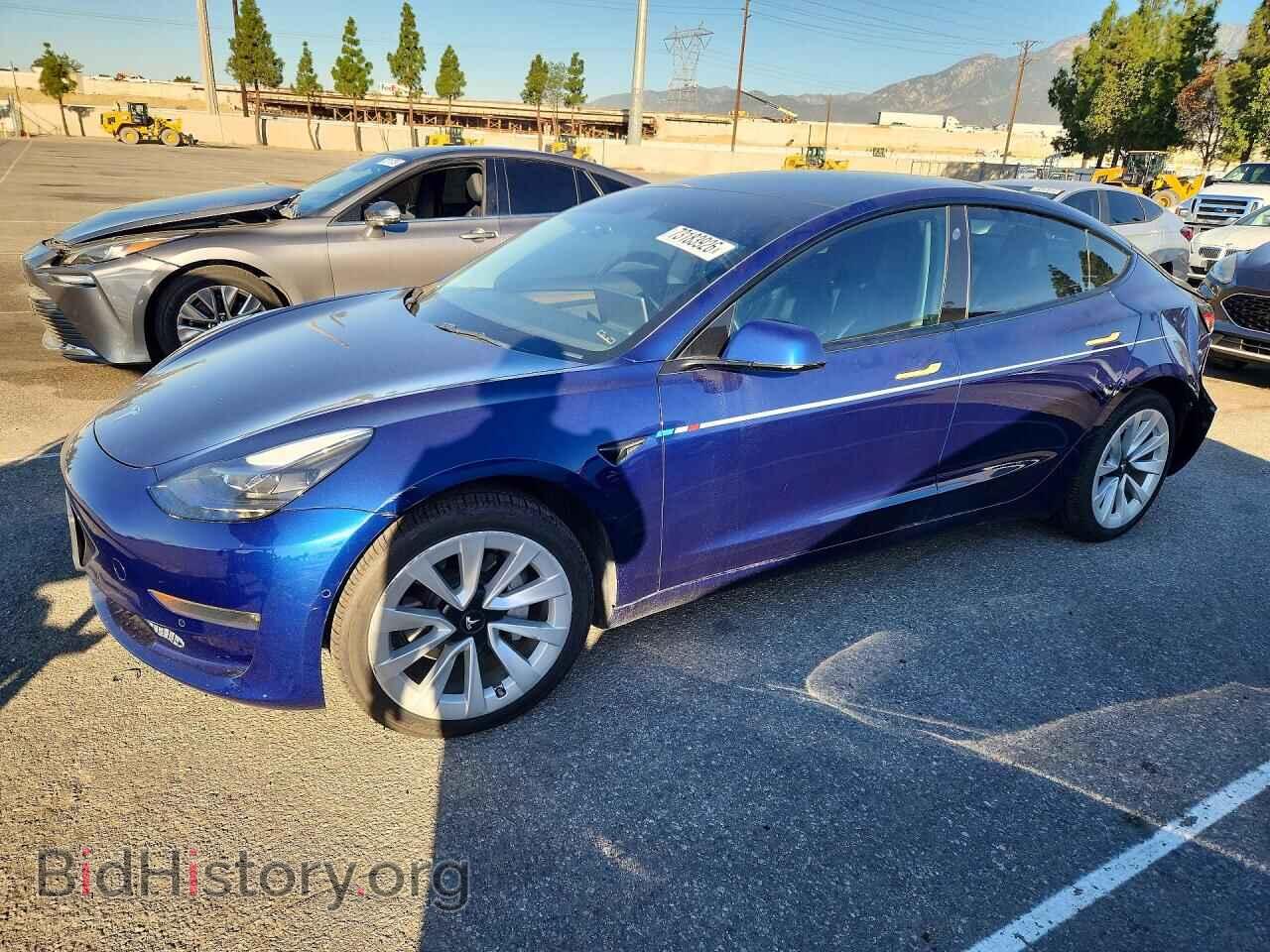 Фотография 5YJ3E1EB4NF142567 - TESLA MODEL 3 2022