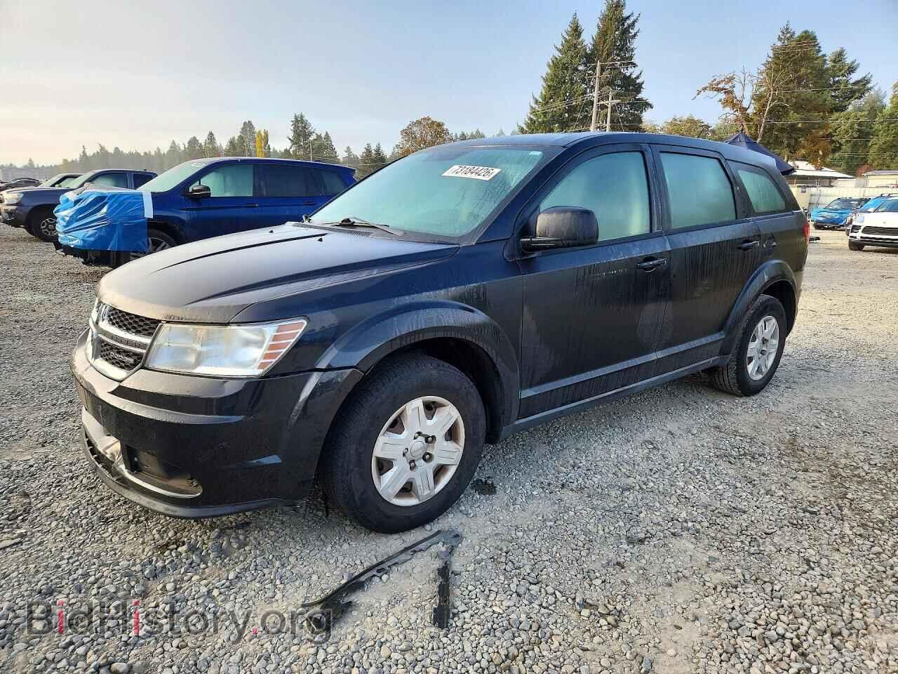 2012 Dodge JOURNEY SE (VIN 3C4PDCAB5CT198716) — photo 1 of 15, Copart, damage: front end