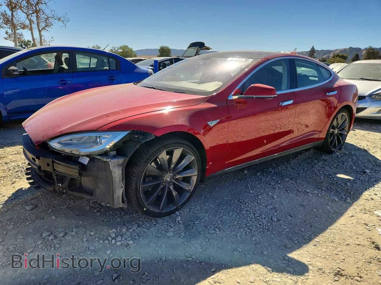 Photo 5YJSA1H16EFP29430 - TESLA MODEL S 2014