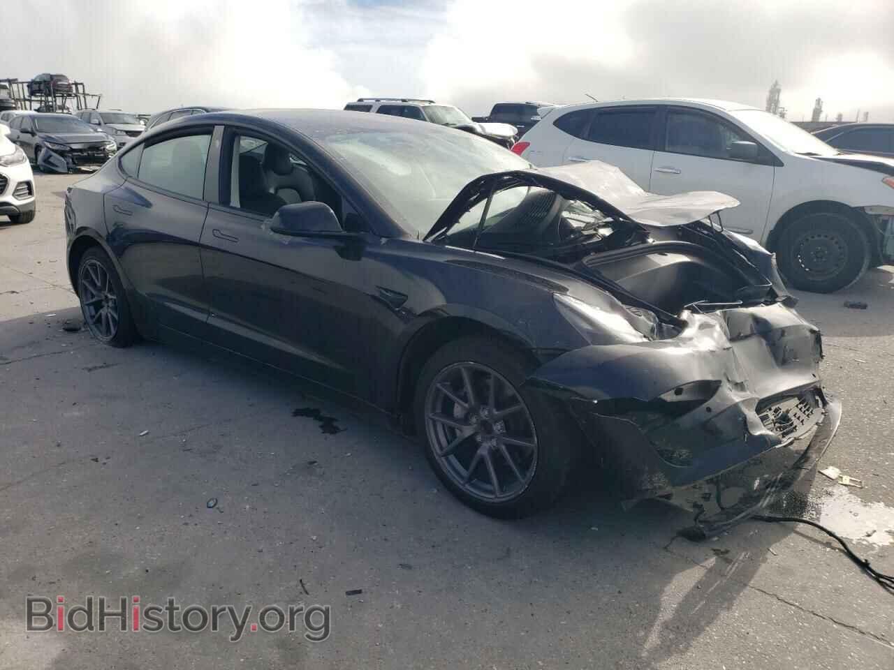2022 TESLA MODEL 3 - VIN: 5YJ3E1EB8NF186443 - Фото 4
