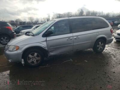 2007 Dodge CARAVAN Grand Cara, silver — VIN 2D4GP44L07R347594, Copart
