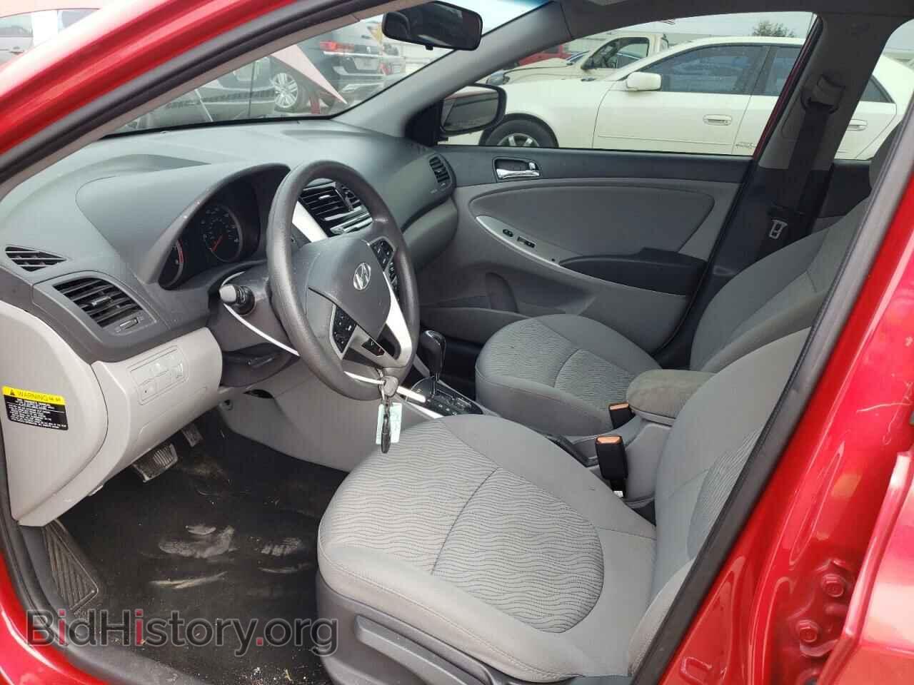 2014 HYUNDAI ACCENT - VIN: KMHCU4AE6EU770170 - Фото 7