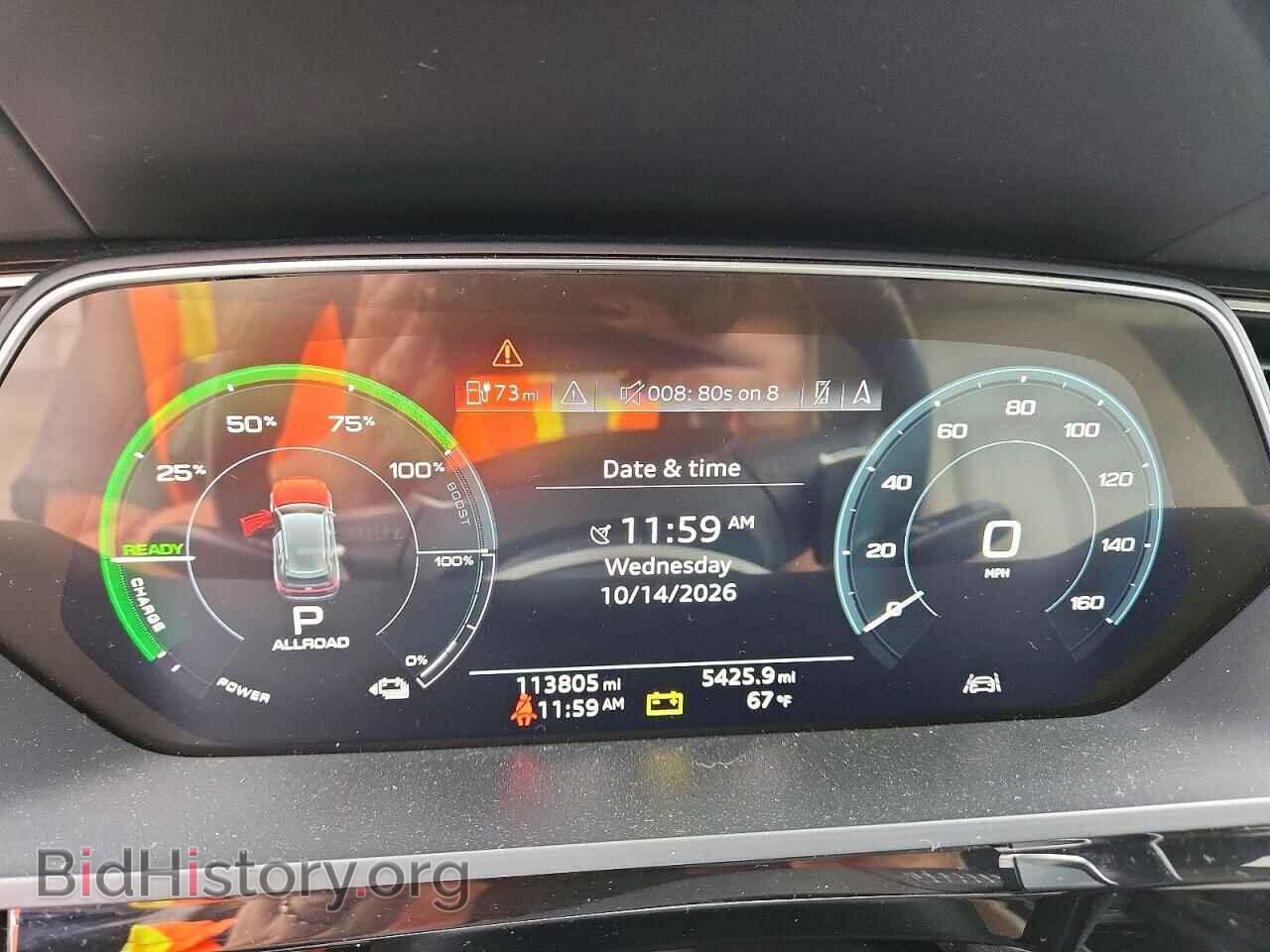 2019 AUDI E-TRON - VIN: WA1LAAGE8KB010214 - Фото 9