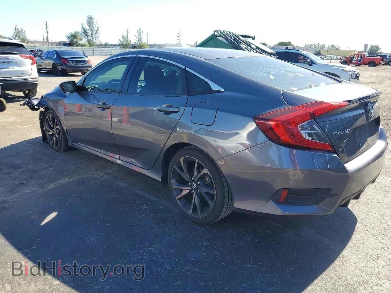 2019 HONDA CIVIC - VIN: 2HGFC2F82KH554649 - Фото 2