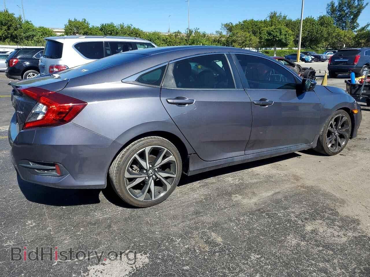 2019 HONDA CIVIC - VIN: 2HGFC2F82KH554649 - Фото 3