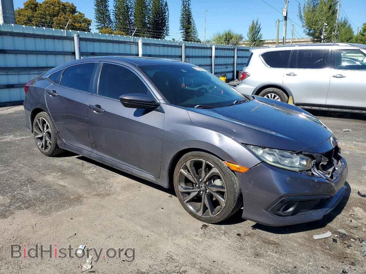 2019 HONDA CIVIC - VIN: 2HGFC2F82KH554649 - Фото 4